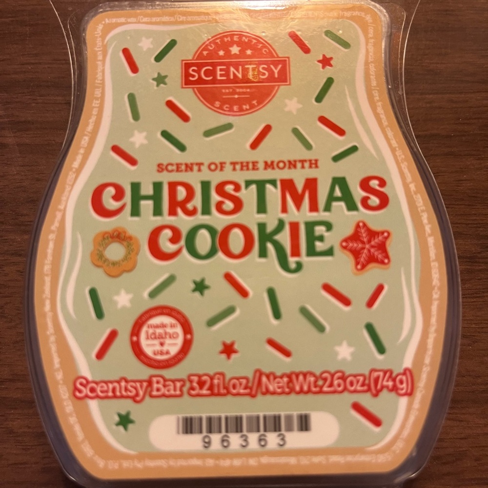 Scentsy Christmas Cookie Scent Bar